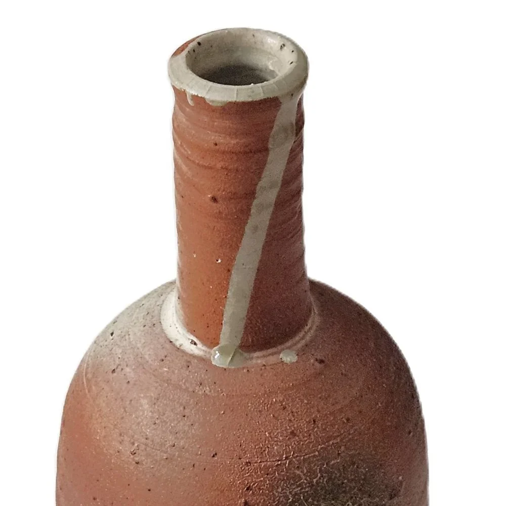 Rare Vintage Biot Stoneware Bottle Vase from the 1960s